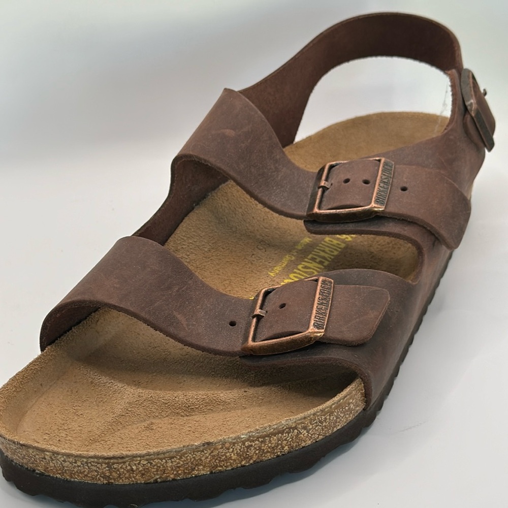 Birkenstock Brown Leather Sandals